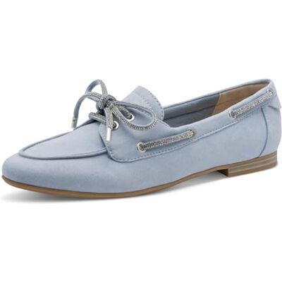 MARCO TOZZI Damen Oxford weiches Feel Me Fußbett weiches Innenfutter Modern, blau (LT.Blue), 41 EU MARCO TOZZI Damen Oxford weiches Feel Me Fußbett weiches Innenfutter Modern, blau (LT.Blue), 41 EU