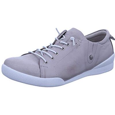 Andrea Conti Damen 345724 Sneaker, Grau Silbergrau, 38 EU Andrea Conti Damen 345724 Sneaker, Grau Silbergrau, 38 EU