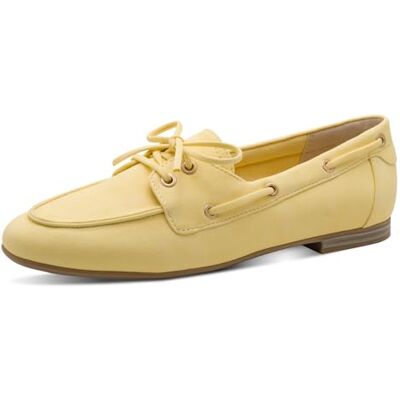 MARCO TOZZI Damen Oxford weiches Feel Me Fußbett weiches Innenfutter Synthetisch, gelb (Limoncello), 37 EU MARCO TOZZI Damen Oxford weiches Feel Me Fußbett weiches Innenfutter Synthetisch, gelb (Limoncello), 37 EU