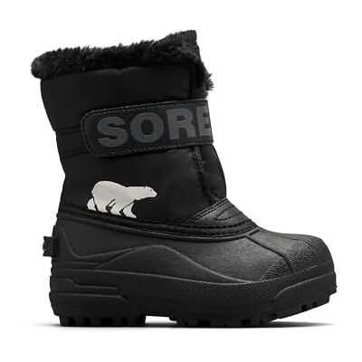 Sorel Unisex Kinder Snow Commander Boot Schneestiefel, Black Charcoal Toddler Collection 2024, 31 EU Sorel Unisex Kinder Snow Commander Boot Schneestiefel, Black Charcoal Toddler Collection 2024, 31 EU