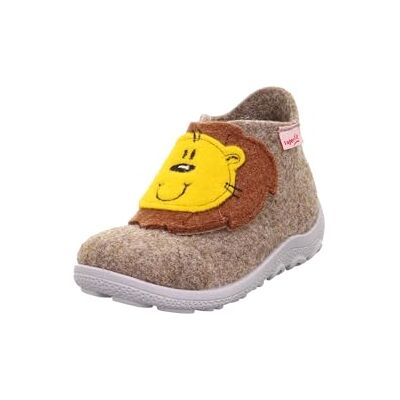 Superfit Jungen Schuhe HAPPY Slipper, Modern, BEIGE/GRAU 4000, 26 Superfit Jungen Schuhe HAPPY Slipper, Modern, BEIGE/GRAU 4000, 26