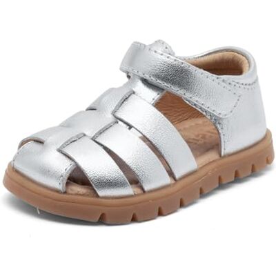 Bisgaard Mädchen Beka Sandal, Silber, 32 EU Bisgaard Mädchen Beka Sandal, Silber, 32 EU