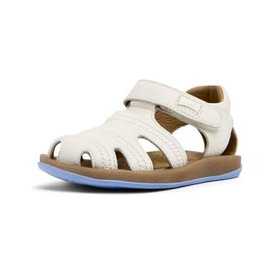 Camper , Bicho, First Walkers Closed Sandal, White Natural, 22, (EU) Camper , Bicho, First Walkers Closed Sandal, White Natural, 22, (EU)