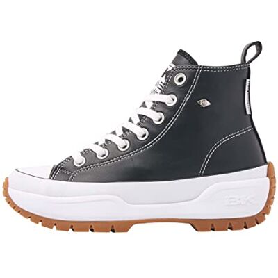 British Knights Damen Kaya Mid Fly Hohe Sneaker, Schwarz, 42 EU British Knights Damen Kaya Mid Fly Hohe Sneaker, Schwarz, 42 EU