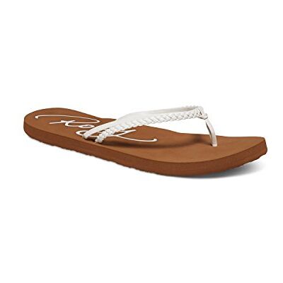 Roxy Cabo Flip Flops Damen Zehentrenner, Weiß (White), 40 EU Roxy Cabo Flip Flops Damen Zehentrenner, Weiß (White), 40 EU