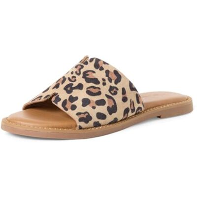 Tamaris Damen Flat Mules Leder, braun, 40 EU Tamaris Damen Flat Mules Leder, braun, 40 EU