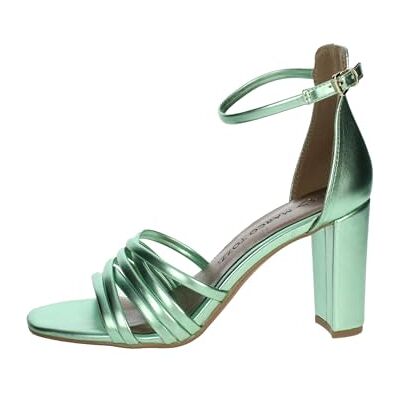 MARCO TOZZI Damen Sandalette, Blockabsatz, weiches FEEL ME Fußbett, ideal für Business und Freizeit MARCO TOZZI Damen Sandalette, Blockabsatz, weiches FEEL ME Fußbett, ideal für Business und Freizeit