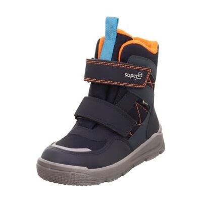 Superfit Jungen Mars Warm Gefütterte Gore-tex Blau/Orange 8000 Stiefel, Blau Orange 8000, 33 EU Superfit Jungen Mars Warm Gefütterte Gore-tex Blau/Orange 8000 Stiefel, Blau Orange 8000, 33 EU