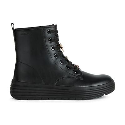 Geox Mädchen J Phaolae Girl A Stiefeletten, Schwarz, 35 EU Geox Mädchen J Phaolae Girl A Stiefeletten, Schwarz, 35 EU