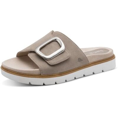 Jana Damen Wedge/Plat Mule Vegan Stone 39 Jana Damen Wedge/Plat Mule Vegan Stone 39