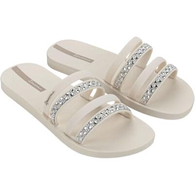 Ipanema Chic Slide Fem Damen-Sandalen, beige, 38 EU Ipanema Chic Slide Fem Damen-Sandalen, beige, 38 EU