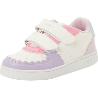 Geox Baby Girl B ECLYPER Girl A Sneakers Optic White/LT Lilac 26_EU Geox Baby Girl B ECLYPER Girl A Sneakers Optic White/LT Lilac 26_EU