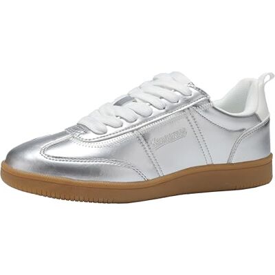 KangaROOS Damen K-SN Bug Sneaker, Silver/White, 42 EU KangaROOS Damen K-SN Bug Sneaker, Silver/White, 42 EU