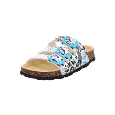 Superfit Weiblich FUSSBETTPANTOFFEL Weiß/Mehrfarbig 1120 Superfit Weiblich FUSSBETTPANTOFFEL Weiß/Mehrfarbig 1120