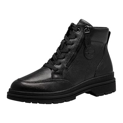 Tamaris Damen Stiefelette Leder bequem; BLACK, EU 37 Tamaris Damen Stiefelette Leder bequem; BLACK, EU 37