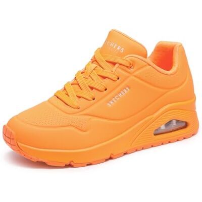 Skechers Damen Uno Night Shades Sneaker, Orange, 36 EU Skechers Damen Uno Night Shades Sneaker, Orange, 36 EU
