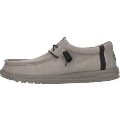 HEYDUDE Wally Stretch Fleece Herren Slip-On Schuhe Mokassin Stil, Lava Stone, 46 EU HEYDUDE Wally Stretch Fleece Herren Slip-On Schuhe Mokassin Stil, Lava Stone, 46 EU