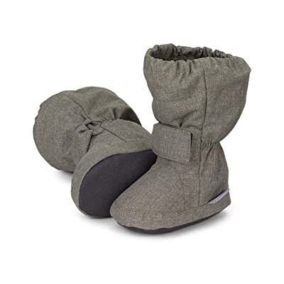 Sterntaler Baby Jungen Baby-Schuh Babystiefel, Babystiefelchen Mid-Top Babyschuh atmungsaktiv mit Kunststoff Sohle grün, 18 Sterntaler Baby Jungen Baby-Schuh Babystiefel, Babystiefelchen Mid-Top Babyschuh atmungsaktiv mit Kunststoff Sohle grün, 18