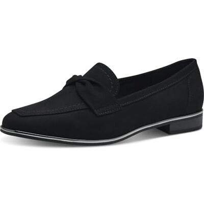 MARCO TOZZI Damen Slipper mit Blockabsatz Vegan, Schwarz (Black), 36 EU MARCO TOZZI Damen Slipper mit Blockabsatz Vegan, Schwarz (Black), 36 EU