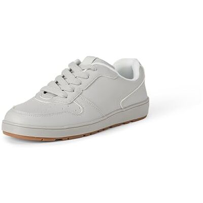 Amazon Essentials Unisex Kinder Niedrige Schnür-Sneaker, Turnschuhe für Jungen und Mädchen, Grau, 36 EU Amazon Essentials Unisex Kinder Niedrige Schnür-Sneaker, Turnschuhe für Jungen und Mädchen, Grau, 36 EU