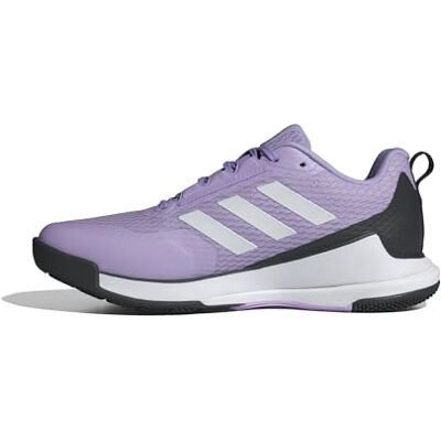 Adidas Damen Novaflight 2 Indoor Shoes, Powder Plum/Zero Metalic/Core Black, 38 2/3 EU Adidas Damen Novaflight 2 Indoor Shoes, Powder Plum/Zero Metalic/Core Black, 38 2/3 EU