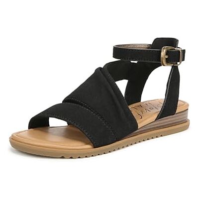 Blowfish Damen Balana Flache Sandale, Schwarz, 38 EU Blowfish Damen Balana Flache Sandale, Schwarz, 38 EU