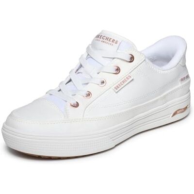 Skechers Damen Arch Fit Arcade See Ya There Turnschuhe, White, 39 EU Skechers Damen Arch Fit Arcade See Ya There Turnschuhe, White, 39 EU
