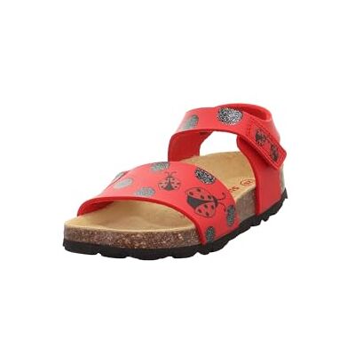 Superfit Weiblich FUSSBETTPANTOFFEL Rot/Schwarz 5010 Superfit Weiblich FUSSBETTPANTOFFEL Rot/Schwarz 5010