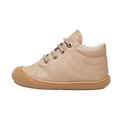Naturino Cocoon-Lauflernschuhe aus Leder mit Wollfutter Beige 17 Naturino Cocoon-Lauflernschuhe aus Leder mit Wollfutter Beige 17