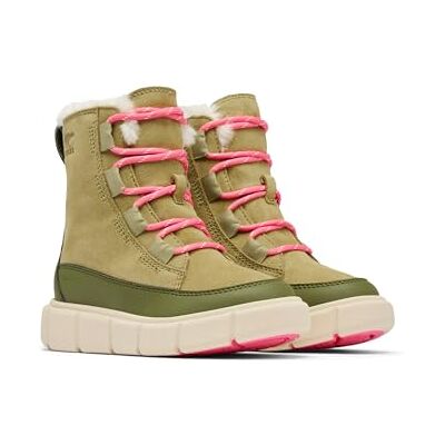 Sorel Unisex Kinder Explorer 3 Lace Wp Mode-Stiefel, Savory Bleached Ceramic Toddler, 28 EU Sorel Unisex Kinder Explorer 3 Lace Wp Mode-Stiefel, Savory Bleached Ceramic Toddler, 28 EU