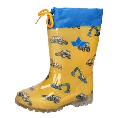 Lico Unisex Kinder Power Blinky Stiefelette, Gelb Blau, 25 EU Lico Unisex Kinder Power Blinky Stiefelette, Gelb Blau, 25 EU