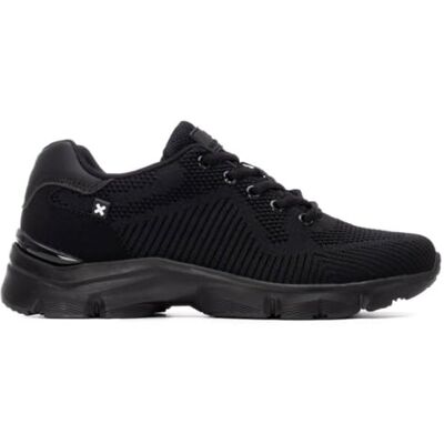 XTI Sportschuhe Sneaker Damen Schwarz Bequeme und vielseitige Schuhe Casual Mode Modell 14436101 (Größe 39) XTI Sportschuhe Sneaker Damen Schwarz Bequeme und vielseitige Schuhe Casual Mode Modell 14436101 (Größe 39)