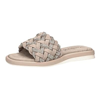 CAPRICE Leder Pantolette Flach Braun 27105 CAPRICE Leder Pantolette Flach Braun 27105