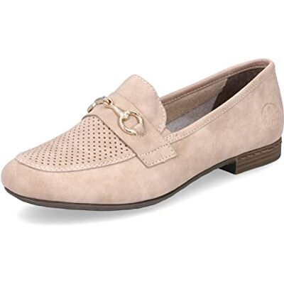 Rieker Damen Slipper 51760, Frauen Slip On,College,Schuhe,Businessschuhe,Anzugschuhe,elegant,Office,rosa (31),41 EU / 7.5 UK Rieker Damen Slipper 51760, Frauen Slip On,College,Schuhe,Businessschuhe,Anzugschuhe,elegant,Office,rosa (31),41 EU / 7.5 UK