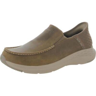Skechers Herren Parson-Oswin Slip-in Mokassin, Wüste, 42 EU Weit Skechers Herren Parson-Oswin Slip-in Mokassin, Wüste, 42 EU Weit
