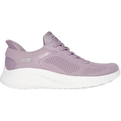 Skechers Damen Bobs Squad Chaos Current Muse Slip-InTurnschuhe, Lavender Textile, 36.5 EU Large Skechers Damen Bobs Squad Chaos Current Muse Slip-InTurnschuhe, Lavender Textile, 36.5 EU Large