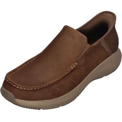 Skechers Herren Parson-Oswin mit Slip-In Technologie Mokassin, Wüste, 39.5 EU Weit Skechers Herren Parson-Oswin mit Slip-In Technologie Mokassin, Wüste, 39.5 EU Weit