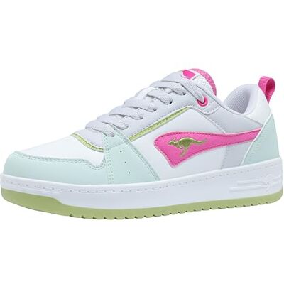 KangaROOS Damen K-Top Juna Sneaker, Nimbus Cloud/Daisy pink, 38 EU KangaROOS Damen K-Top Juna Sneaker, Nimbus Cloud/Daisy pink, 38 EU