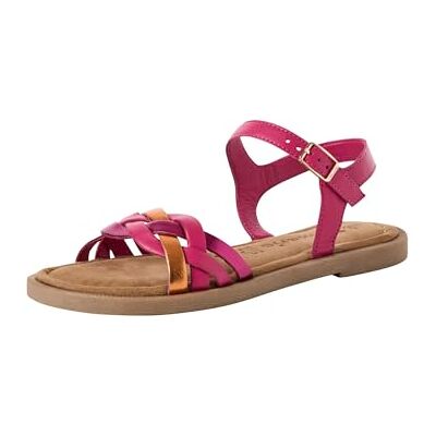 Tamaris Sandalette Damen Flach pink,EU 40 Tamaris Sandalette Damen Flach pink,EU 40