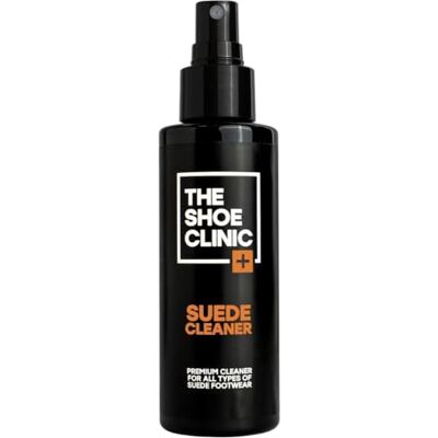 Shoe Clinic Wildleder & Nubuk Reiniger Spray für Schuhe, Sneaker & Stiefel Suede Cleaner Entfernt Schmutz & Flecken Pflege & Reinigung für Ante & Gamuza Schuhe 125ml Shoe Clinic Wildleder & Nubuk Reiniger Spray für Schuhe, Sneaker & Stiefel Suede Cleaner Entfernt Schmutz & Flecken Pflege & Reinigung für Ante & Gamuza Schuhe 125ml