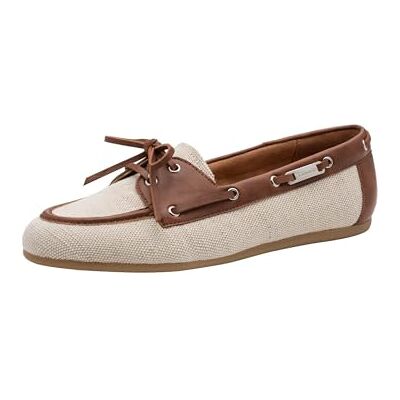 Tamaris Damen Moccassin flach, beige, 38 EU Tamaris Damen Moccassin flach, beige, 38 EU