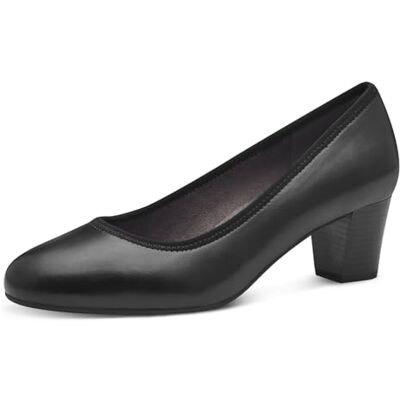 Jana Damen Pumps Kleiner Absatz Vegan, Schwarz (Black), 38 EU Jana Damen Pumps Kleiner Absatz Vegan, Schwarz (Black), 38 EU