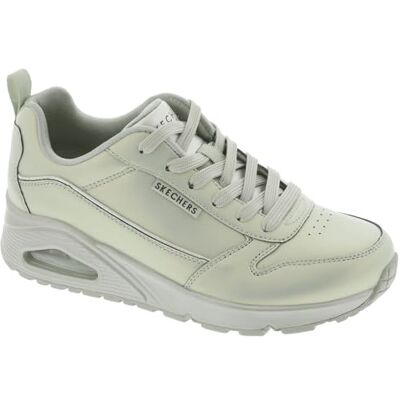 Skechers Damen UNO-Galactic Gal Sneaker, graugrün, 38 EU Skechers Damen UNO-Galactic Gal Sneaker, graugrün, 38 EU