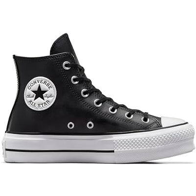 Converse Ctas Lift Hi 561675C Leather Nero Bianco Nero Bianco/39 1/2 Converse Ctas Lift Hi 561675C Leather Nero Bianco Nero Bianco/39 1/2