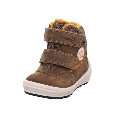 Superfit Jungen GROOVY warm gefütterte Gore-Tex Stiefel, BRAUN/ORANGE 3000 Superfit Jungen GROOVY warm gefütterte Gore-Tex Stiefel, BRAUN/ORANGE 3000