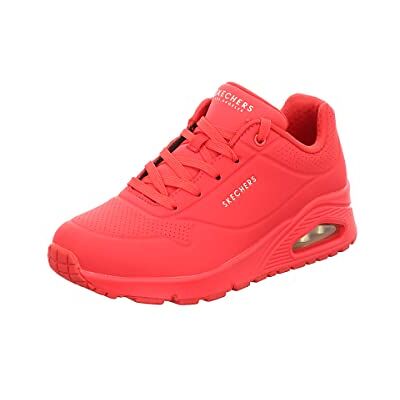 Skechers Damen UNO Stand ON AIR Sneaker, Red Durabuck, 39.5 EU Skechers Damen UNO Stand ON AIR Sneaker, Red Durabuck, 39.5 EU