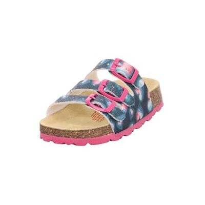 Superfit Mädchen FUSSBETTPANTOFFEL GELB/MEHRFARBIG 8120 Superfit Mädchen FUSSBETTPANTOFFEL GELB/MEHRFARBIG 8120