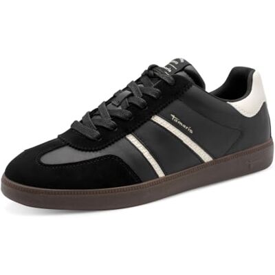 Tamaris Damen Sneaker Leder/Synthetik 1-23624-43 Schwarz Gr. 39 Tamaris Damen Sneaker Leder/Synthetik 1-23624-43 Schwarz Gr. 39