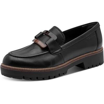 Tamaris Damen Slipper 1-24722-43 003 Schwarz Gr. 41 Tamaris Damen Slipper 1-24722-43 003 Schwarz Gr. 41