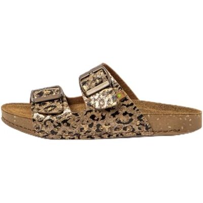 El Naturalista N5797 BALANCE, Schuhe Flache Sandale, GOLD LEOPARD, El Naturalista N5797 BALANCE, Schuhe Flache Sandale, GOLD LEOPARD,